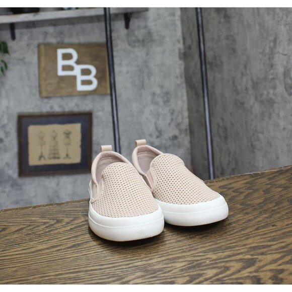 NWT Sperry Crest Twin Gore Perforated Slip on Sneakers Rose Dust Pink 7.5M - Picture 8 of 10